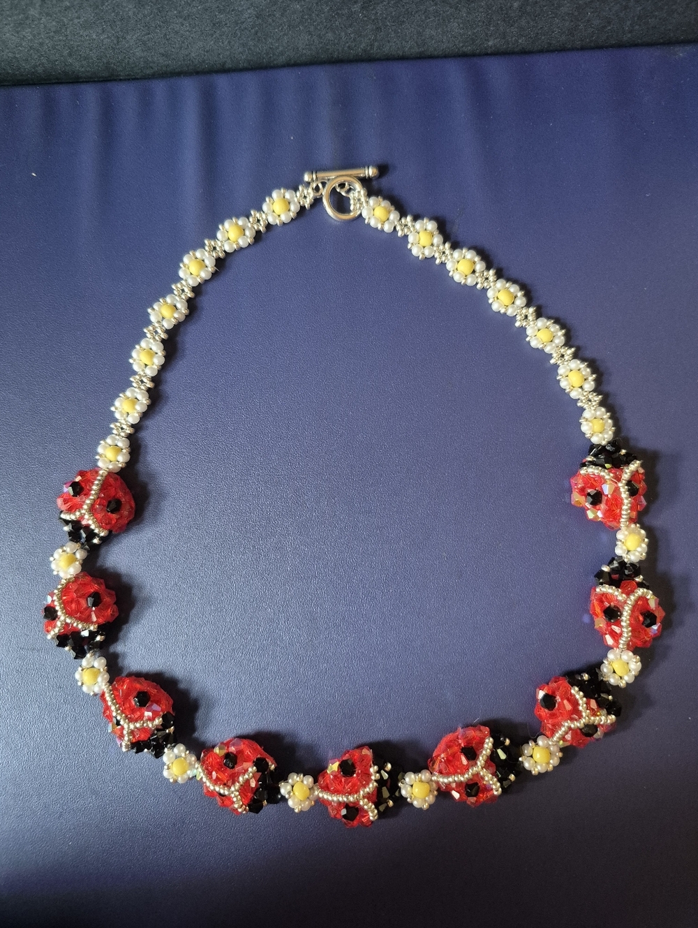 Ladybug/ Daisey Necklace